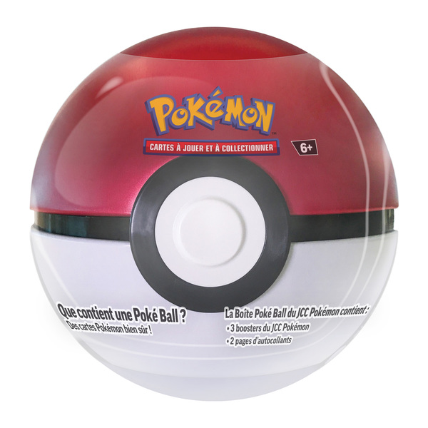 Boîte PokéBall 3 Boosters Pokémon