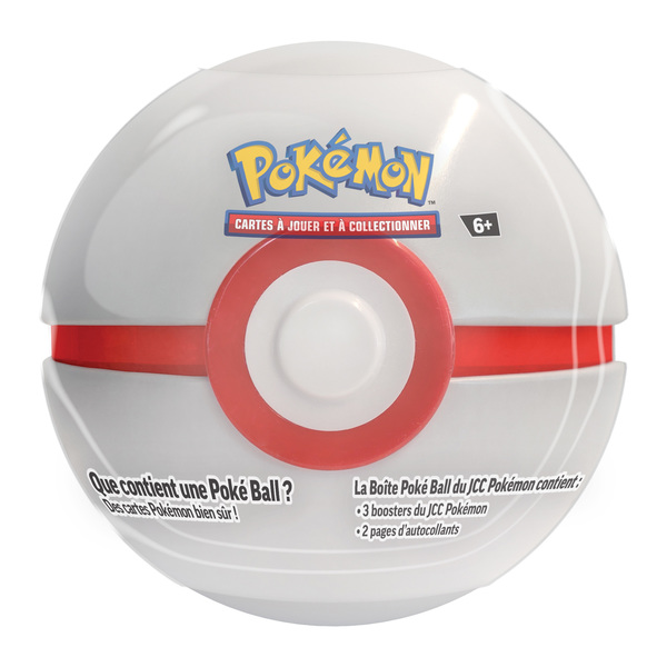 Boîte PokéBall 3 Boosters Pokémon