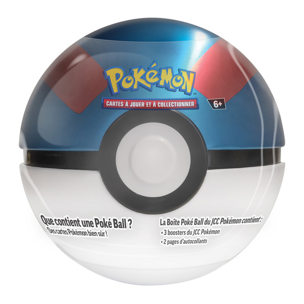 Boîte PokéBall 3 Boosters Pokémon