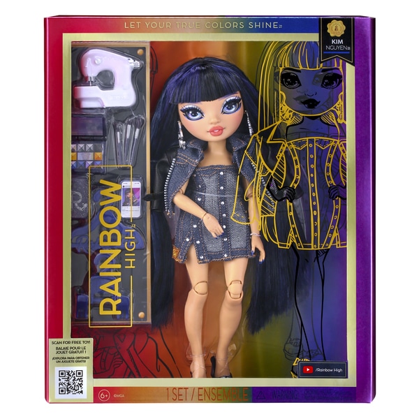 Poupée Rainbow High Kim Nguyen - Série 5 Mga : King Jouet, Barbie