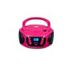 Lecteur CD portable rose