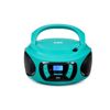 Lecteur CD portable turquoise