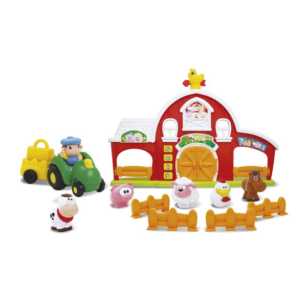 Playset la ferme aux animaux avec accessoires