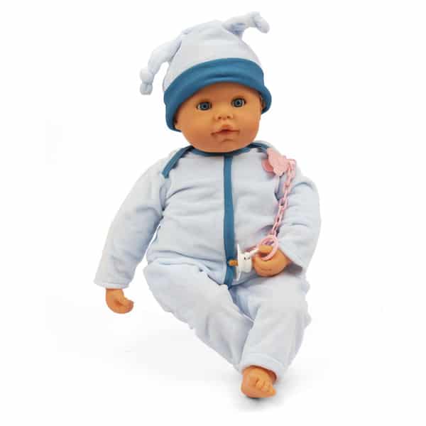 Poupon en pyjama interactif Bonnie 48 cm LOVE BEBE King Jouet Suisse Poupons interactifs LOVE BEBE