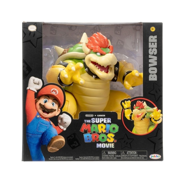 Figurine Bowser cracheur de feu Mario Bros Movie