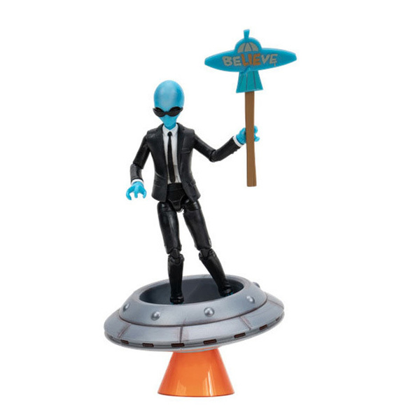 Figurine Fortnite avec mini véhicule