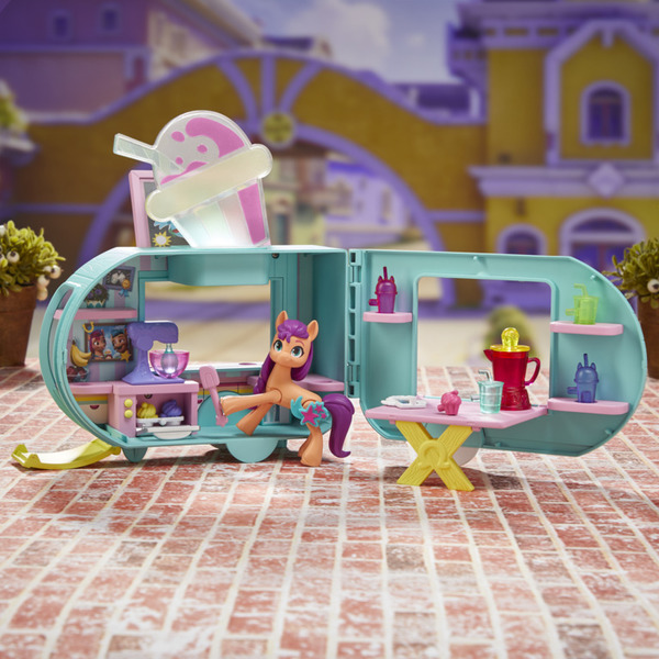 Camion de smoothies et figurine Sunny Starscout - My Little Pony