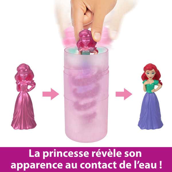 Coffret mini-poupée Color Reveal - Disney Princesses 