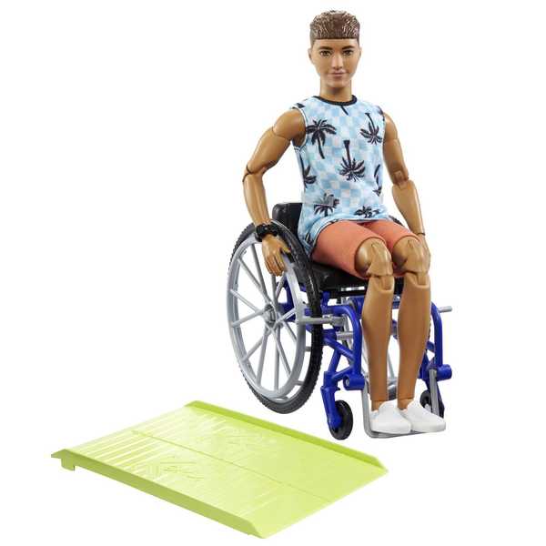 Poupée Ken fashionista en fauteuil roulant