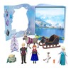 Coffret Livre d'histoires et mini-poupées - La Reine des Neiges 