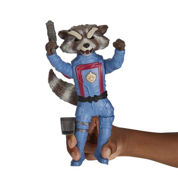 Figurine 20 cm Rocket - Marvel Hasbro : King Jouet, Figurines Hasbro - Jeux  d'imitation & Mondes imaginaires