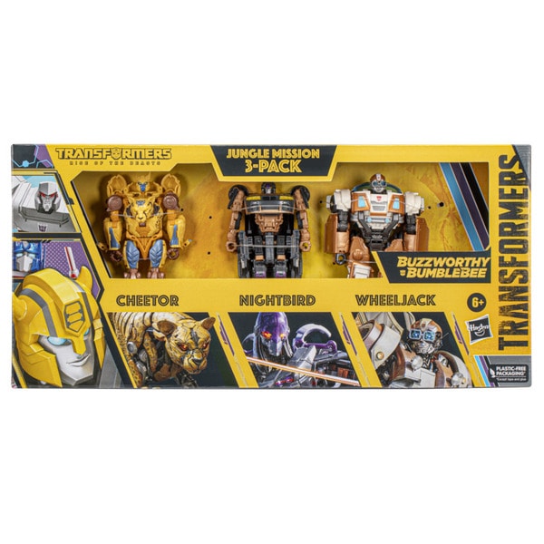 3 figurines 12,5 cm Jungle Mission - Transformers