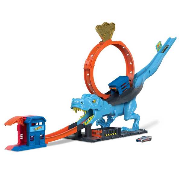 Circuit l'Attaque du T-Rex - Hot Wheels 