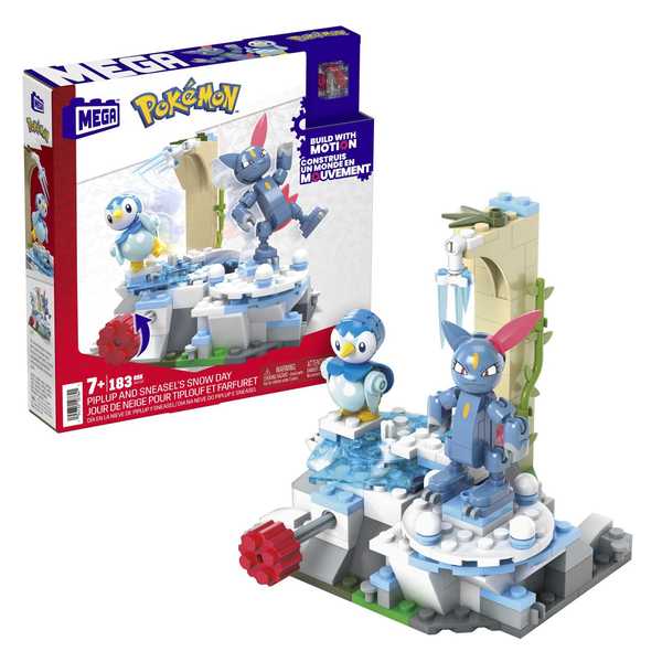 Mega Bloks - Coffret Jour de Neige pour Tiplouf et Farfuret