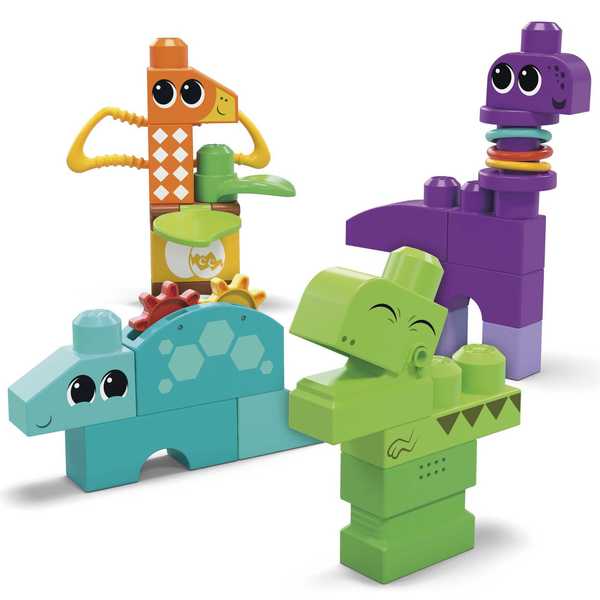 Mega Bloks - Coffret les Dinos des Sens 