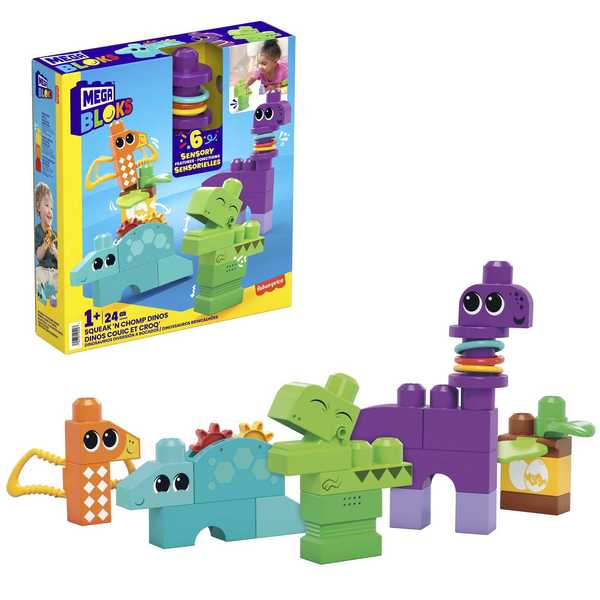 Mega Bloks - Coffret les Dinos des Sens 