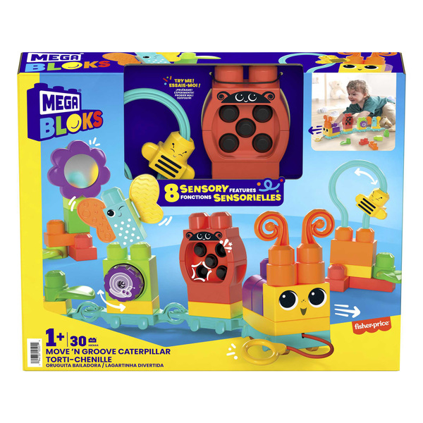 Mega Bloks - Coffret Chenille des sens