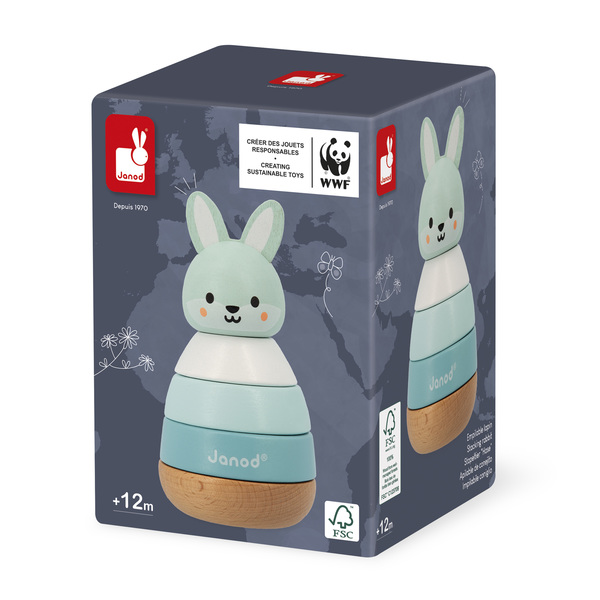 Empilable Lapin - Partenariat WWF®