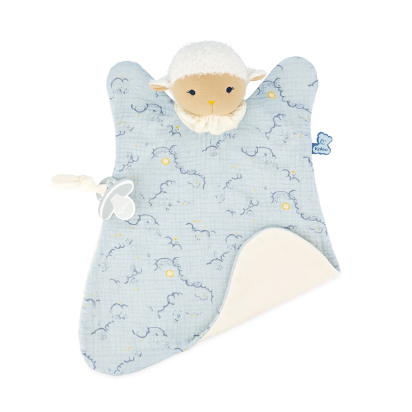  Maxi doudou coton bio mouton - Doux sommeil