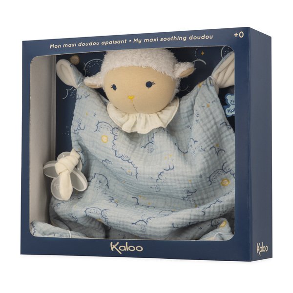  Maxi doudou coton bio mouton - Doux sommeil