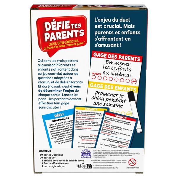 Défie tes parents - Version Voyage