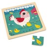 Puzzle en bois Poulette Henriette