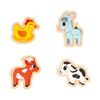 Puzzles évolutifs animaux de la ferme