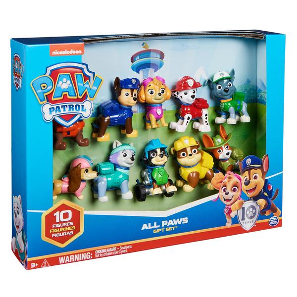 Coffret Anniversaire 10 figurines - La Pat Patrouille