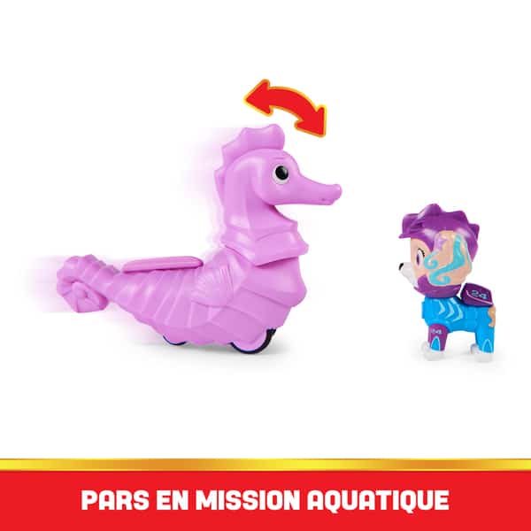 Coffret 2 figurines Coral et Hippocampe - La Pat Patrouille Aqua Pups