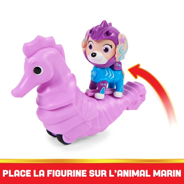 Coffret 2 figurines Coral et Hippocampe - La Pat Patrouille Aqua Pups