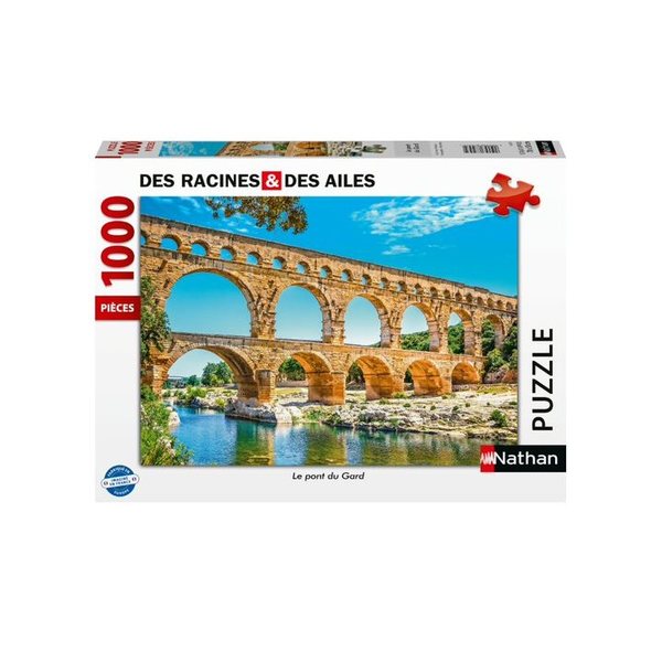 Puzzle 1000 pièces - Pont du Gard 