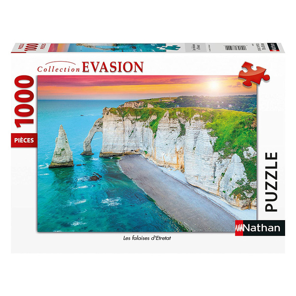 Puzzle 1000 pièces - Falaises Etretat