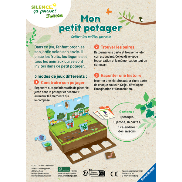 Mon petit potager - Silence ça pousse 