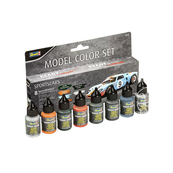 Kit peinture 8 teintes - Voitures de sport