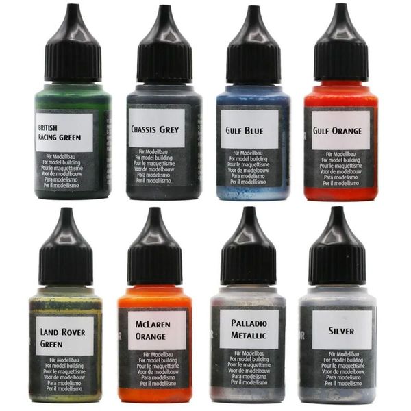 Kit peinture 8 teintes - Voitures de sport