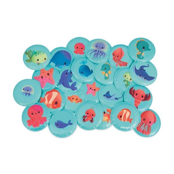 Mémo de bains - Mes bébés animaux 