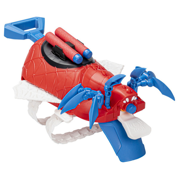 Arachno Blaster Spiderman - Nerf Marvel Mech Strike Mechasaurs