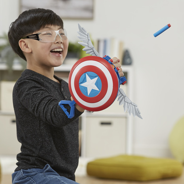 Blaster Redwing Captain America - Nerf Marvel 