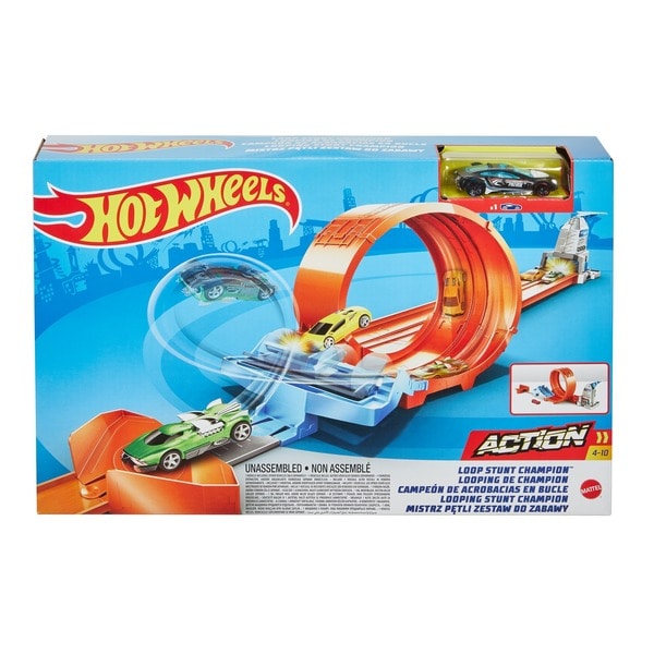 Hot Wheels-Attaque du requin Mattel : King Jouet, Garages et circuits  Mattel - Véhicules, circuits et jouets radiocommandés