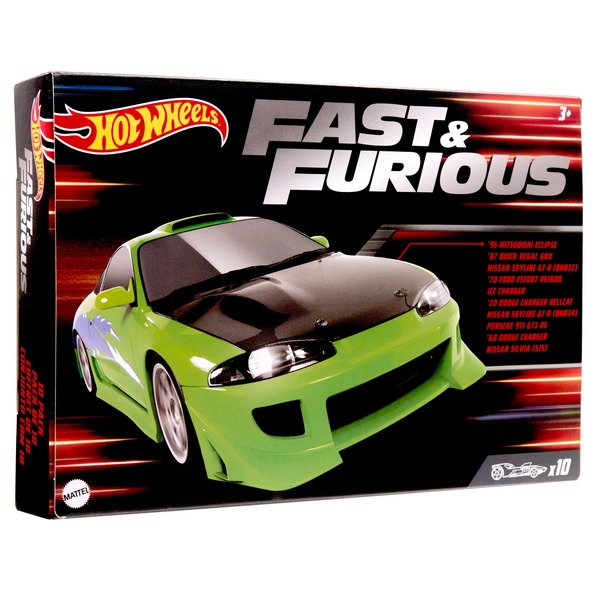 Hot Wheels Coffret 5 Véhicules Fast Furious, Jouet pour Enfant de