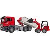 Camion MAN TGS avec conteneur et chargeur