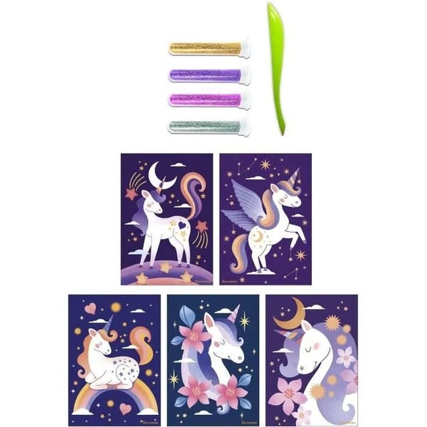 Kit créatif Paillettes - Licornes