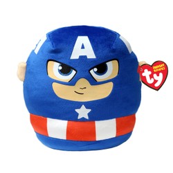 Coussin Squish a boos Marvel - Captain America 20 cm