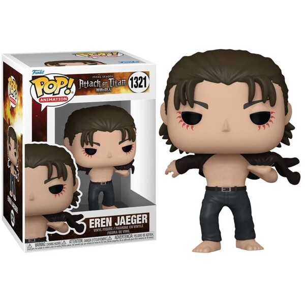 Figurine Pop L Attaque des Titans - Eren Jeager