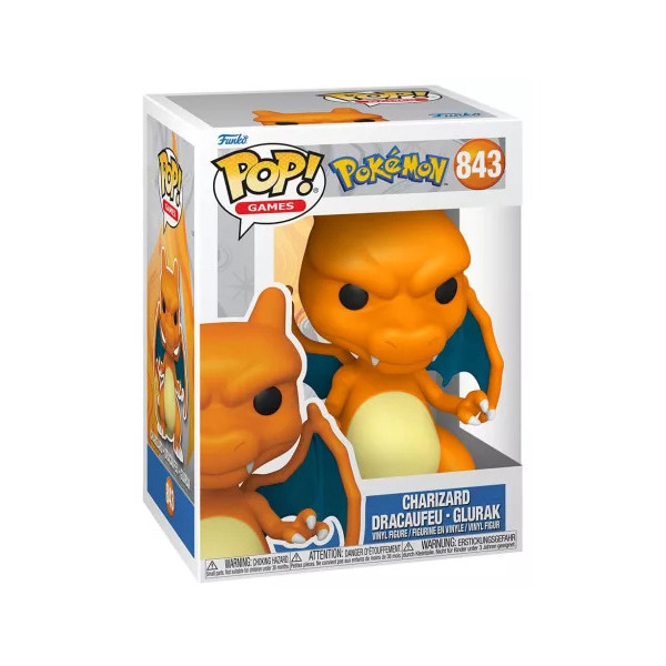 Figurine Dracaufeu Pokémon - Funko Pop n°843