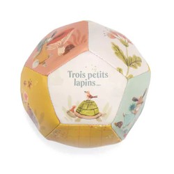 Ballon souple 10 cm - Les Trois Petits Lapins