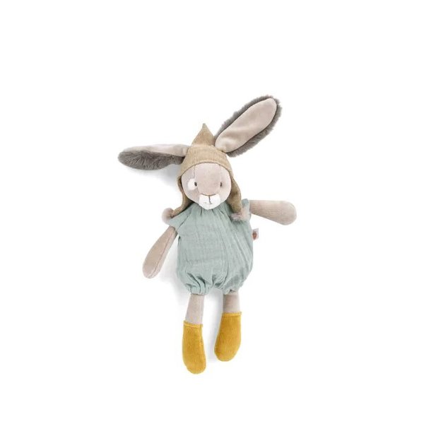 Doudou Peluche Lapin Sauge 