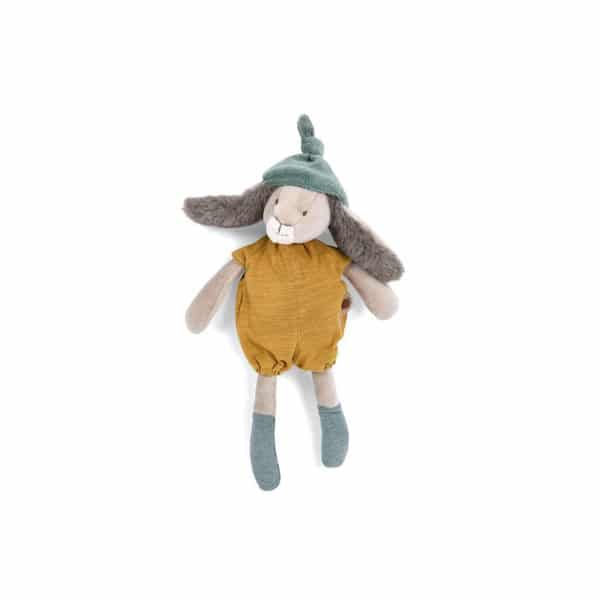 Doudou Peluche Lapin Ocre