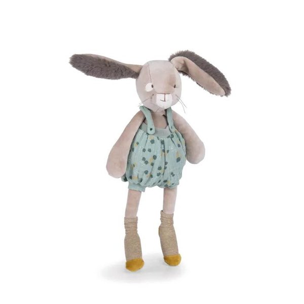 Doudou Peluche Lapin Sauge