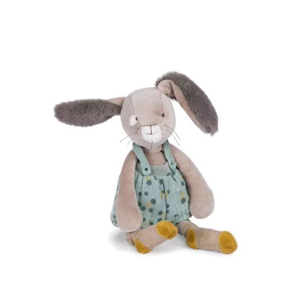 Doudou Peluche Lapin Sauge